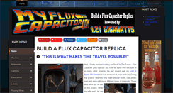 Desktop Screenshot of myfluxcapacitor.com